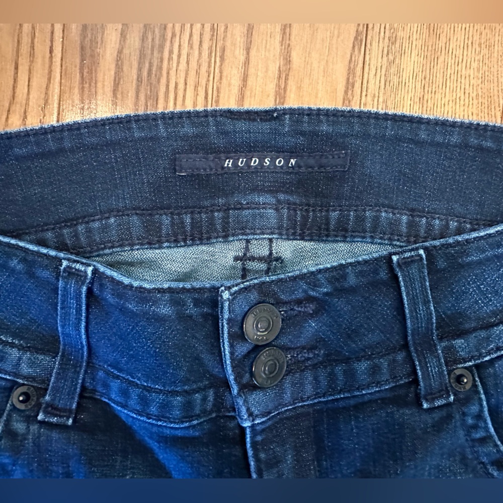 HUDSON Bootcut Classic Dark Wash Jeans Size 27 - Picture 2 of 5